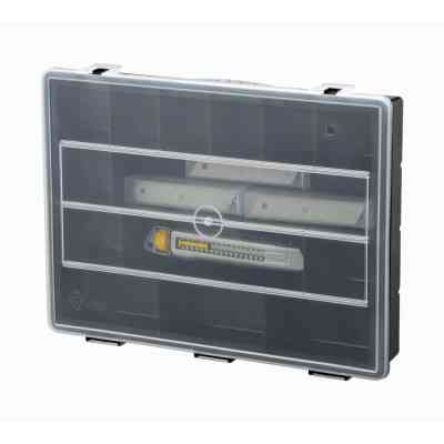 Ніж монтажний Stanley Interlock 165 мм, + 50 лез 18мм, кейс (STHT10018-9) Вінниця