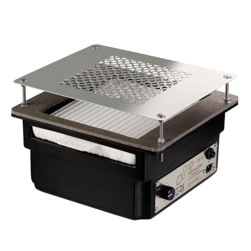 Вбудовувана манікюрна витяжка Teri Turbo  чорна (решітка металік) Київ - фото 1