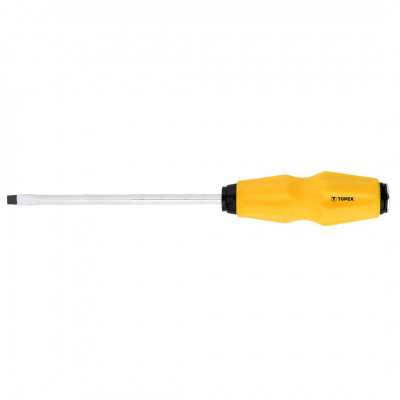 Отвертка Topex шлицевая (SL) ударная, 6.0 x 150 мм (39D253) Винница - изображение 1