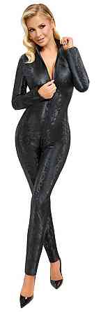 Комбінезон Cottelli Collection Jumpsuit Snake 2730740 black - S Sex Aura Київ