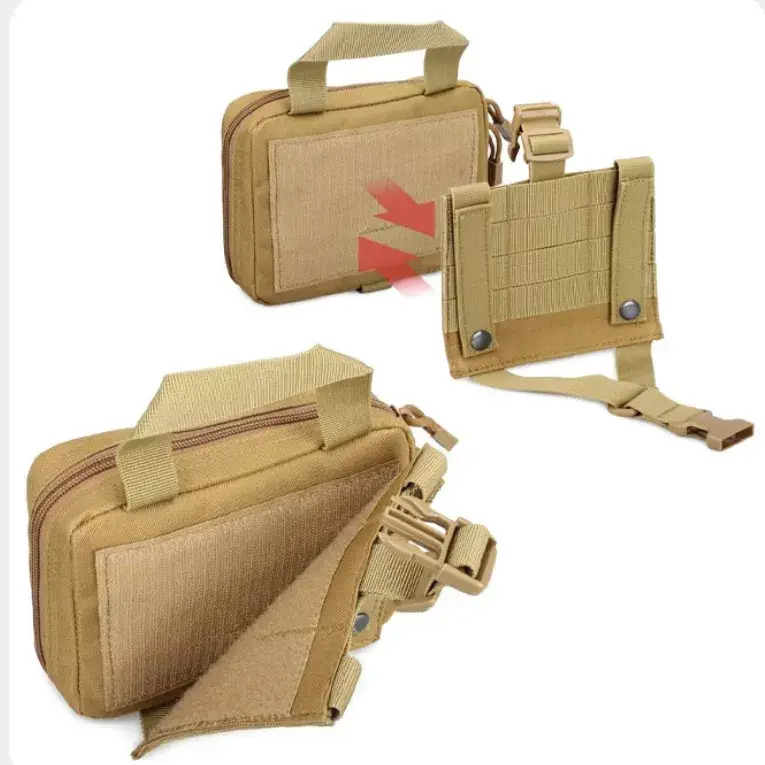 Подсумок-аптечка c креплением на Molle с быстрым сбросом (Хаки) Киев - изображение 2