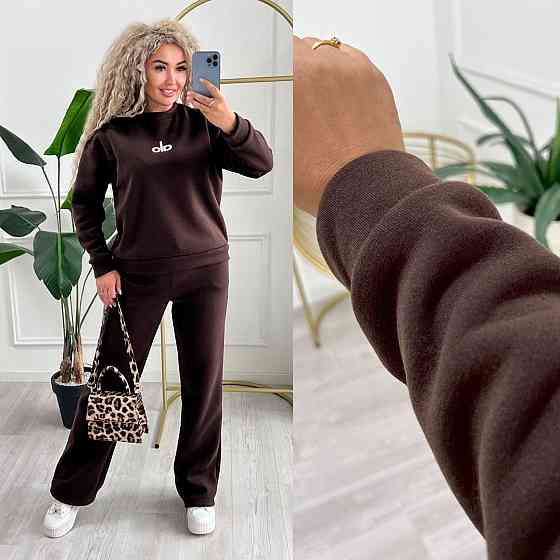 Женский спорт костюм со штанами палаццо Одесса