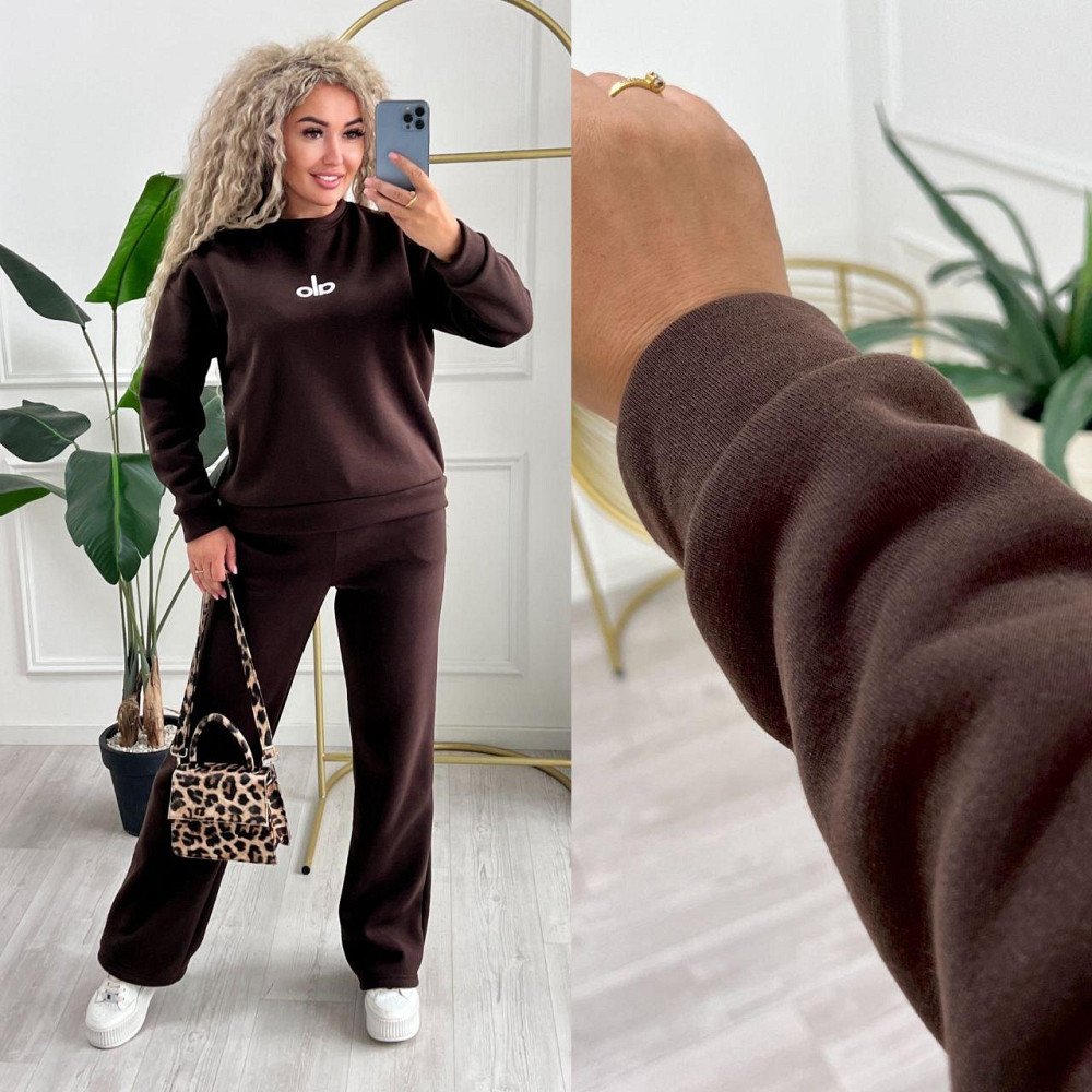 Жіночий спорт костюм зі штанами палаццо Одеса - фото 1