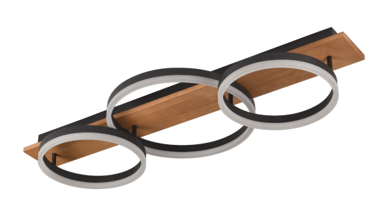 VALESO Світлодіодна люстра Дерево Коломия