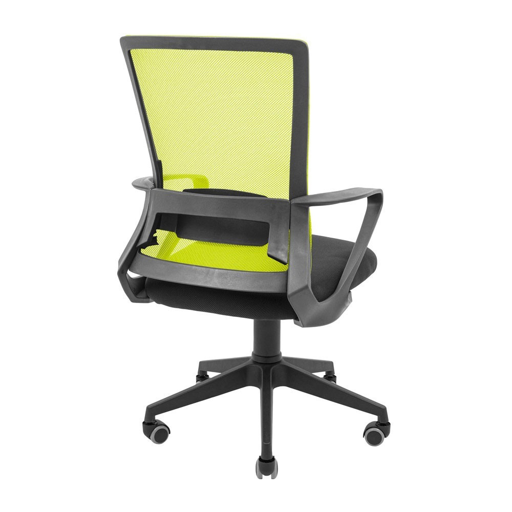 Офісне крісло керівника Richman Robin Piastra Чорно-салатовий Дніпро - фото 4