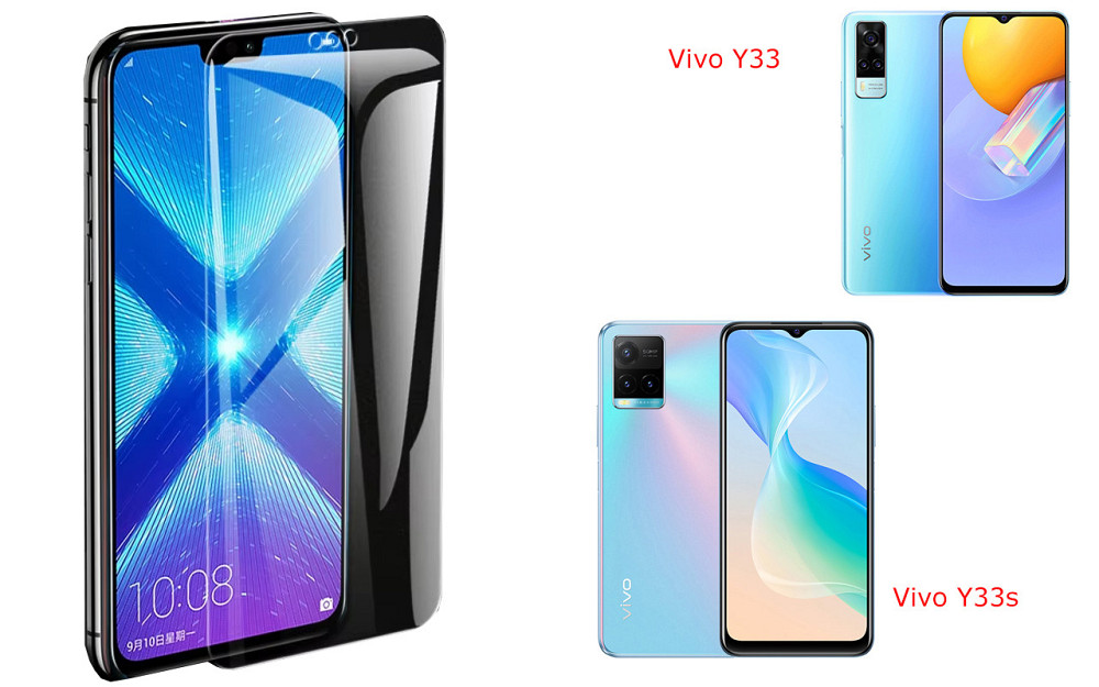 Захисне скло NeoGlass для Vivo Y33, Vivo Y33s – надпрозоре та стійке Київ - фото 2