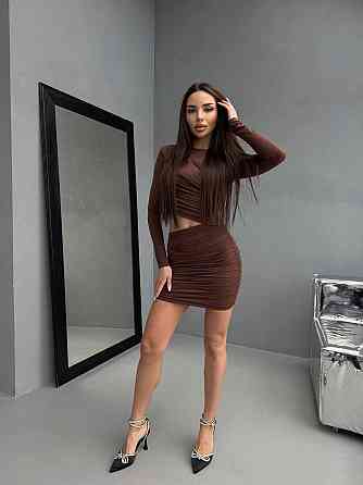 Жіноче романтичне вечірнє мініплаття з вирізом біфлекс Моко, 42/44 Одеса