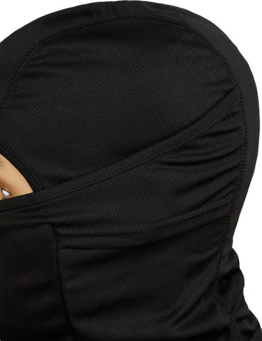 Універсальна Балаклава багатофункціональна термоактивна 1 отвір Mil-Tec від Sturm (12110102) Black Нововолинськ - фото 9