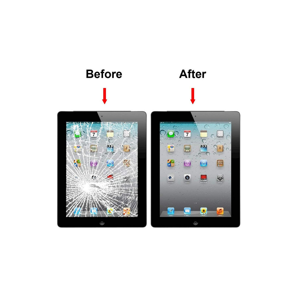 Сенсорний екран та дисплей MMOBIEL для iPad 4 9.7 дюйма Чорний скло 9H Smart Sleep/Wake з рамкою та комплект інструментів Київ - фото 8
