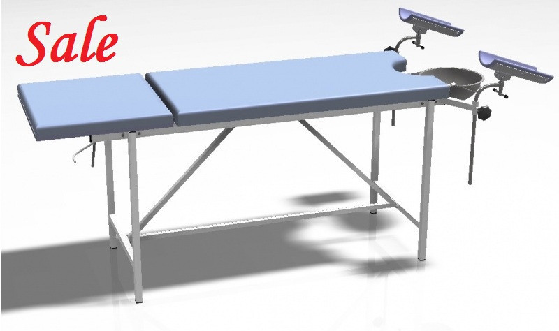 Кушетка гінекологічна оглядова АТОН КСГ гінекологія, урологія та проктологія Дніпро - фото 1