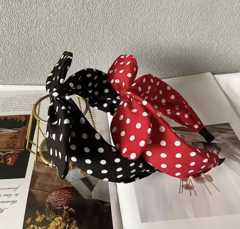 Обруч ободок для волосся з вушками Червоний Смела - изображение 6