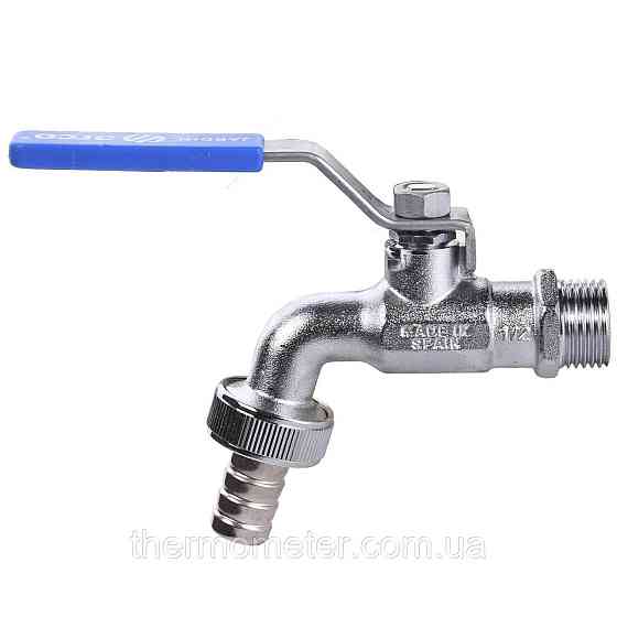 Кран ARCO шаровый поливочный 1/2″ 0413 NANO AntiLime длинная ручка Киев