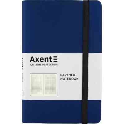 Блокнот Axent Partner Soft, 125х195, 96арк, кліт, синій (8206-02-A) Вінниця