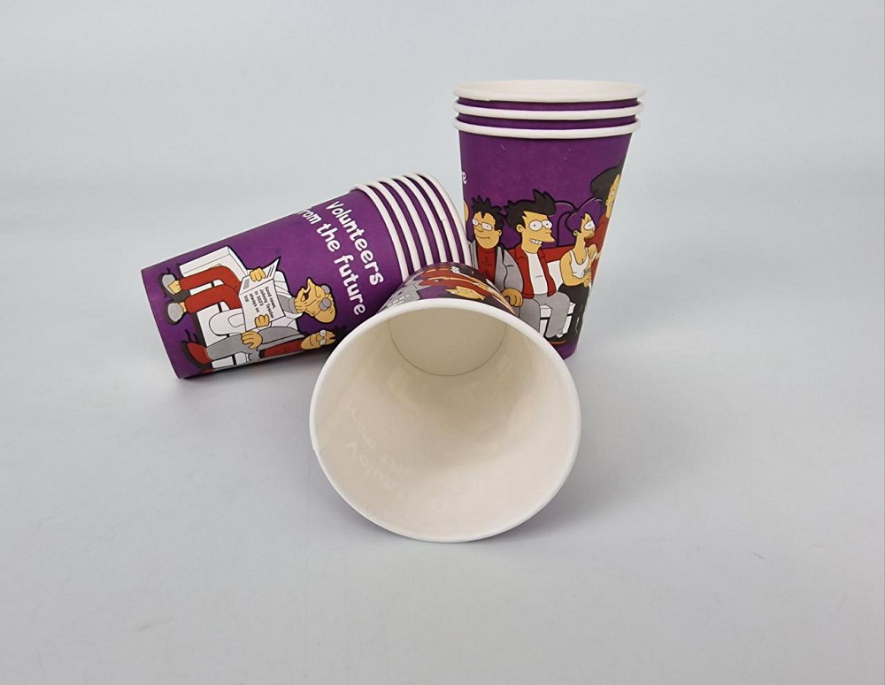 Склянки паперові одноразові 340 мл "FUTURAMA" (50 шт.) Харків - фото 2