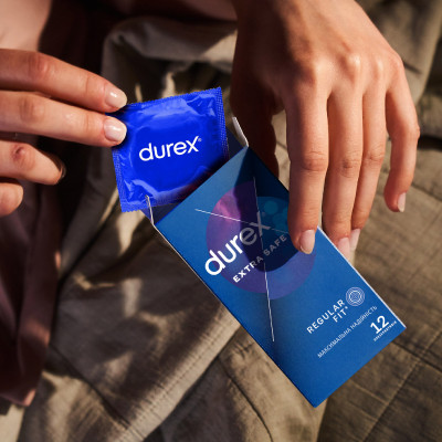 Презервативи Durex Extra Safe з силіконовою змазкою максимальна надійність 12 шт. (5010232954205) Вінниця - фото 6