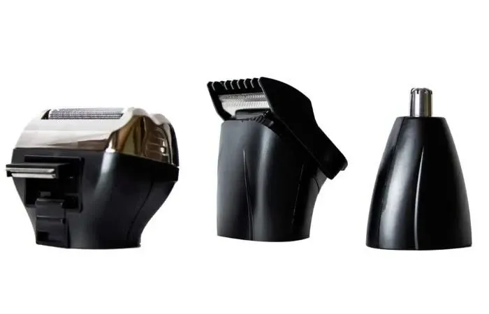 Набор для стрижки GEEMY GM-598 3в1 (машинка, бритва, триммер) 4 насадки для длины, 2 насадки триммера Одесса - изображение 8