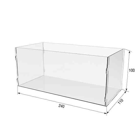 Коробка акриловая EKOSTAR 240х110х100 Киев