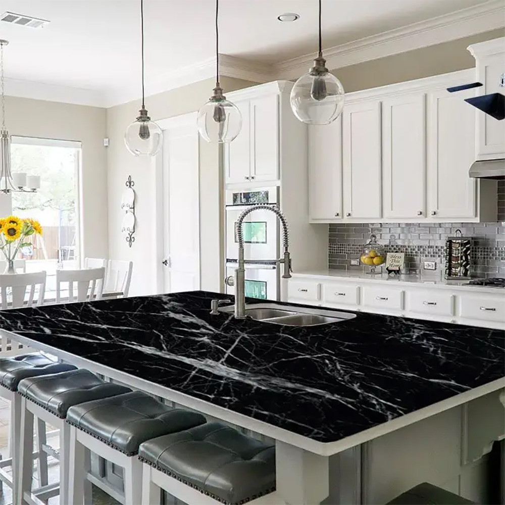 Самоклеющаяся пленка 3м*60см,Supre,o,Черный мрамор SBR Киев - изображение 2