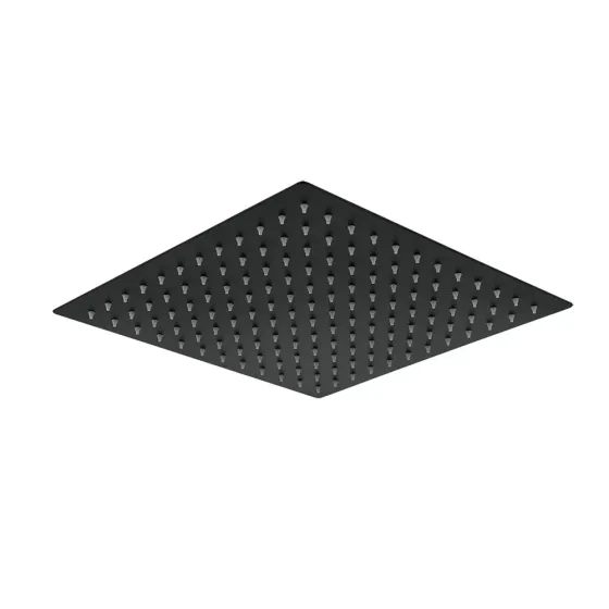 Стельова лійка квадратна WEZER WKY-21-BLACK 200*200 мм чорна Київ