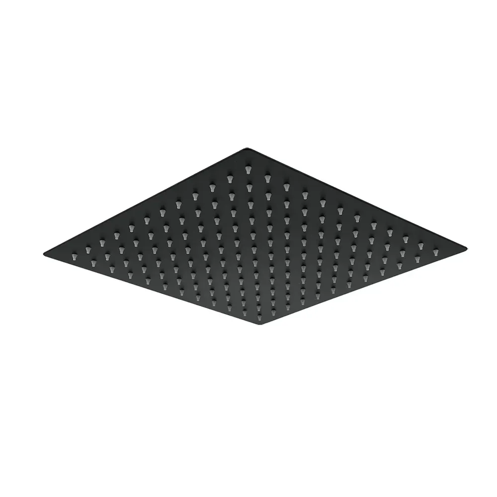 Стельова лійка квадратна WEZER WKY-21-BLACK 200*200 мм чорна Київ - фото 1