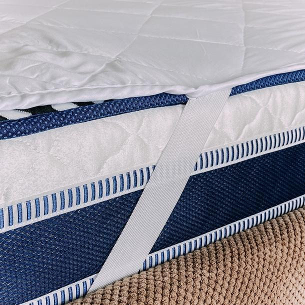 Наматрацник  на резинці , Мікрофібра, Білий, 200/200. Київ - фото 6