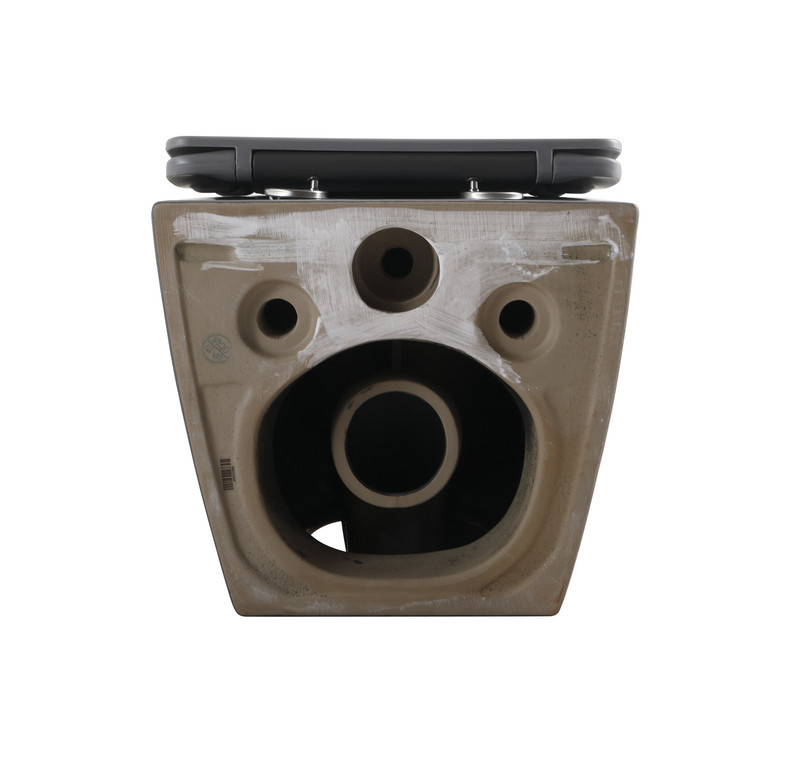 Унитаз подвесной Mixxus Premium ELLIPSE-0309-T1 GRAY 530x360x350mm система смыва TORNADO 1.0 (MP6655) Киев - изображение 3