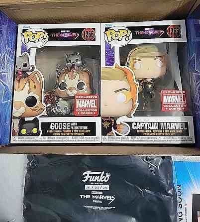 Коробка Фанко Поп Марвели Оригинальный Funko Pop The Marvels XL. Харьков