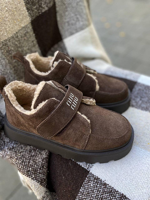 PLPS Угги жіночі PLPS 2808-4 коричневі (зима, замша натуральна) (6030) Коломыя - изображение 8