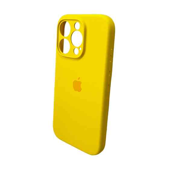 Чохол для смартфона Silicone Full Case AA Camera Protect for Apple iPhone 16 Pro Max 33,Canary Yellow Київ