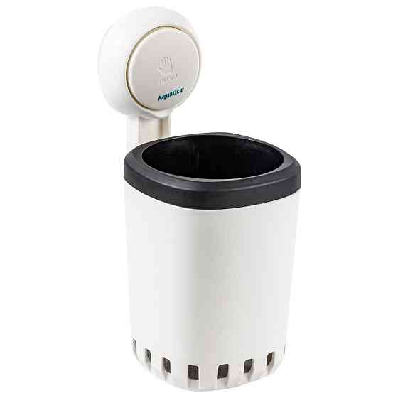 Щітка для унітаза на вакуумному присоску s42 92×179×410 мм AQUATICA (9784298) Київ