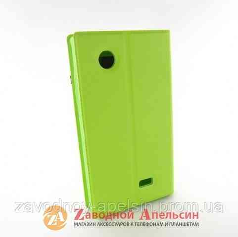 Чохол книжка Lenovo A369 Flip Smart green Одеса