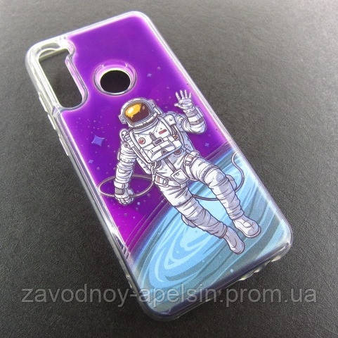 Xiaomi Redmi Note 8 чохол неоновий Акваріум Neon NASA Одеса - фото 2