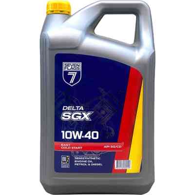 Моторна олива 7FLAGS Delta SGX 10W-40 4,5л Вінниця
