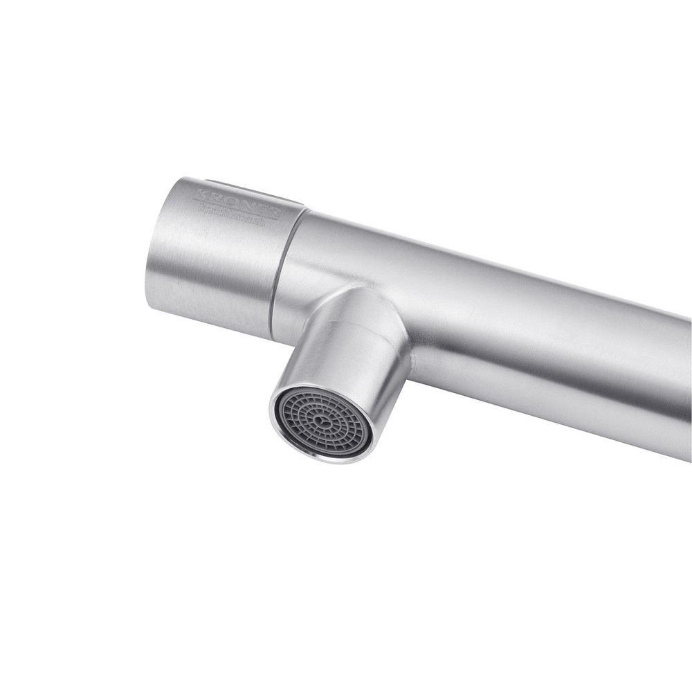 Кран на одну воду Kroner KRP Edelstahl Klassisch - ESG097 сатин Київ - фото 5