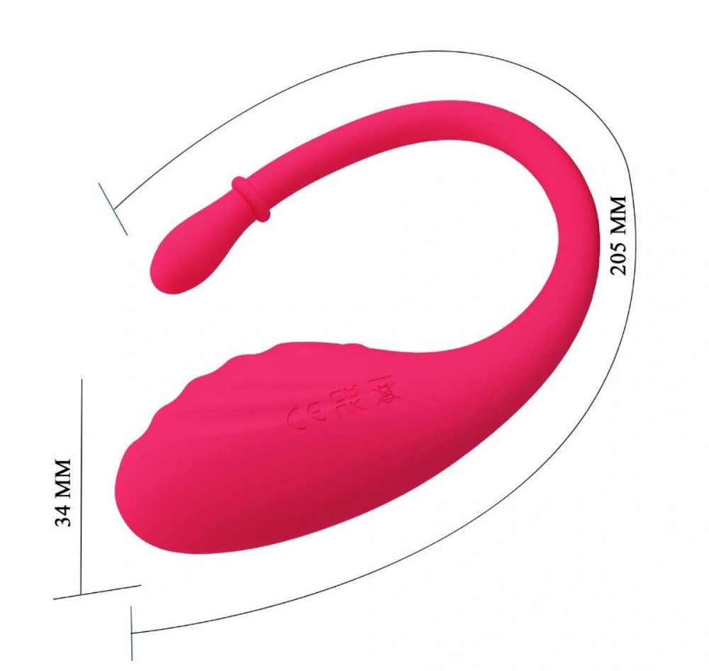 Віброяйце Romance Undine Vibro-Bullet силіконове, з додатком, рожеве, 20,5 х 3,4 см Sex Aura Київ - фото 6