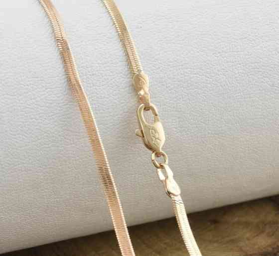 Цепочка Xuping 36759К, позолота 18К, размер 50*2,5см Киев