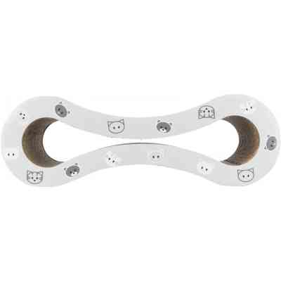 Дряпка (кігтеточка) для котів Trixie «Mimi» картонна з м'ятою 48×16×22 см (червона) (4011905480022) Вінниця