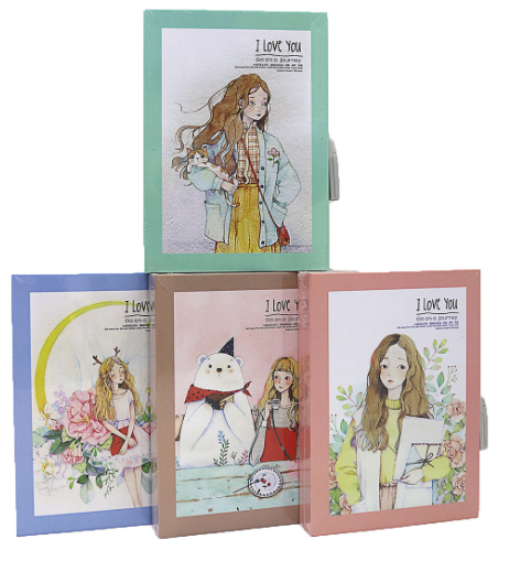 Блокнот на замку 