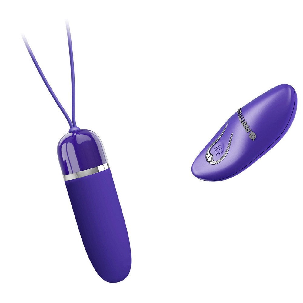 ВІбропуля з пультом керування PRETTY LOVE darlene - Youth, 12 vibration functions Wireless remote co Sex Aura Київ - фото 2