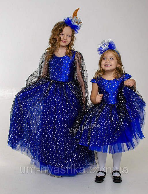 Детское нарядное платье со звездочками костюм Звездочки Ноченьки Кривой Рог - изображение 3