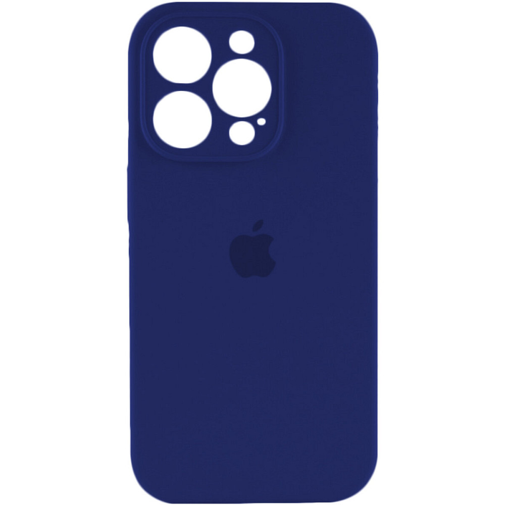 Чохол для смартфона Silicone Full Case AA Camera Protect for Apple iPhone 15 Pro 39,Navy Blue Киев - изображение 1