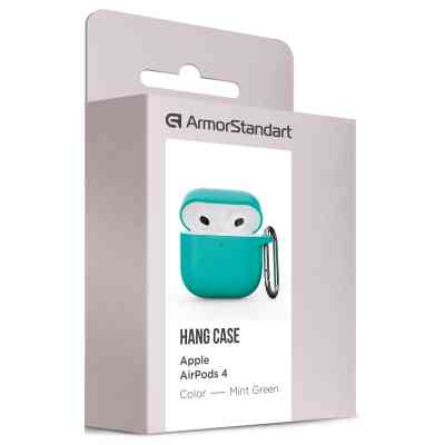 Чохол для навушників Armorstandart Hang Case для Apple AirPods 4 Mint Green (ARM81287) Вінниця