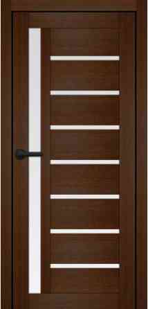 Двері міжкімнатні Порталіно PL-01 кастанья шоколадна сатин Київ