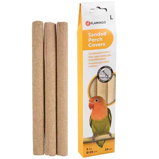 Flamingo Sanded Perch Covers ФЛАМИНГО чехол с песчаным покрытием на жердочку для птиц Киев