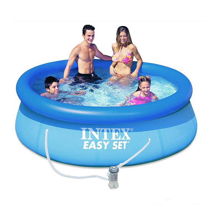 Надувний басейн intex 28112 Easy set 244 х 76 см. з фільт-наоссм 1250 л\ год Київ - фото 1