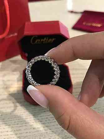 Cartier кільце з зубчиками в трьох кольорах Одеса