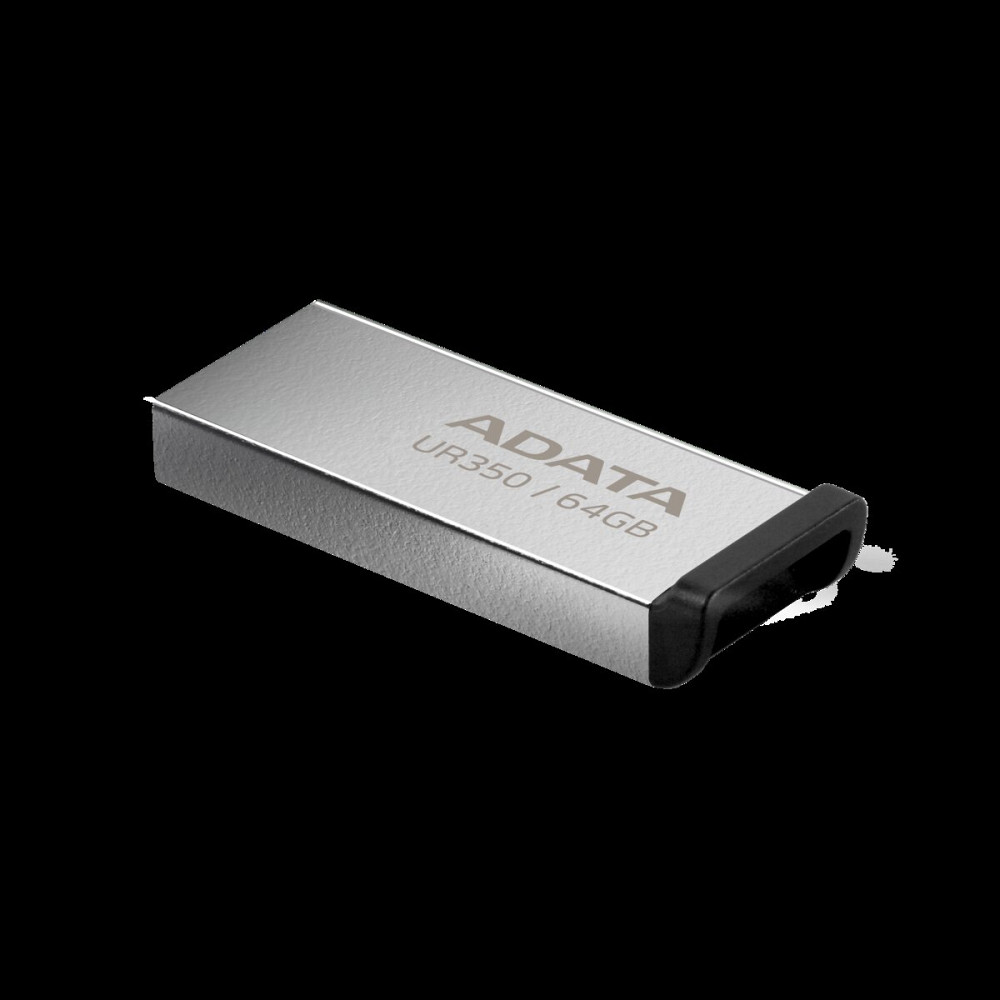 Flash A-DATA USB 3.2 UR 350 64Gb Silver/Black Киев - изображение 2