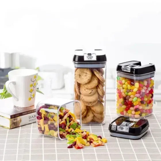 Органайзер для сыпучих Food Storage Container 6 Контейнеров | Набор пластиковых контейнеров для круп Коломия