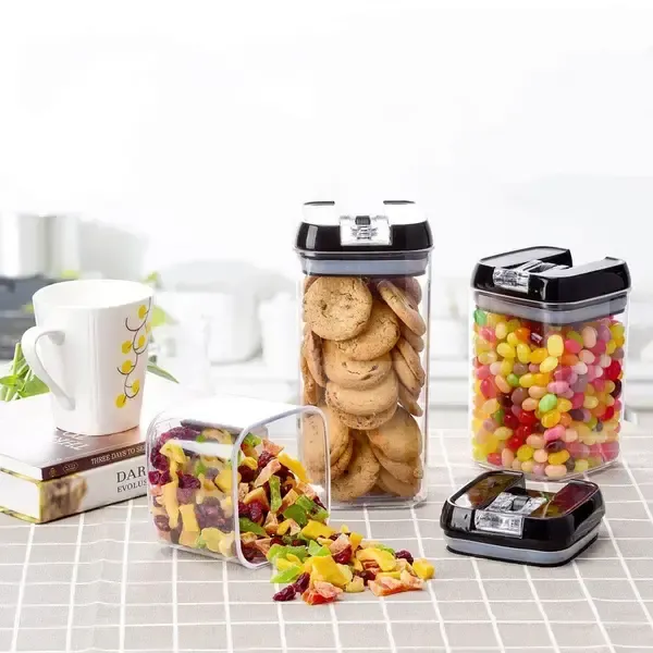 Органайзер для сыпучих Food Storage Container 6 Контейнеров | Набор пластиковых контейнеров для круп Коломия - фото 1