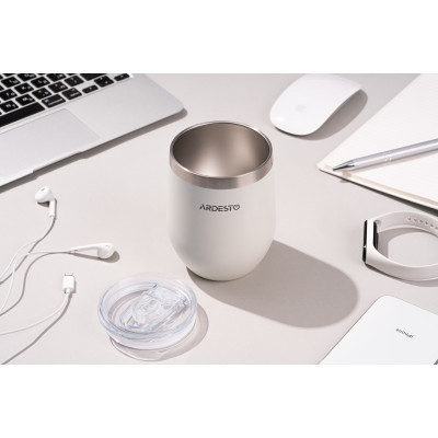 Термокружка Ardesto Compact Mug 350 мл White (AR2635MMW) Вінниця - фото 4